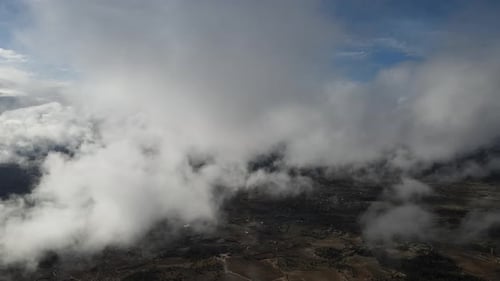 Aerial Drone View Landscape