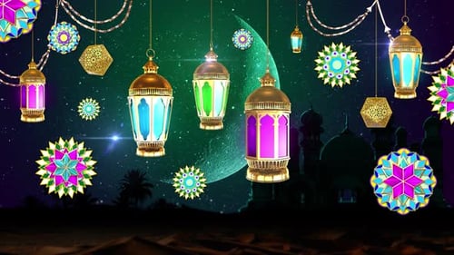 Arabic Lanterns Night