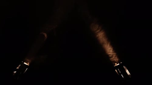 Dramatic Spotlights with Volumetric Smoke and Fog Effect