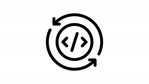 refresh line icon animation