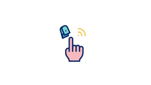 Animiertes Oximeter-Symbol