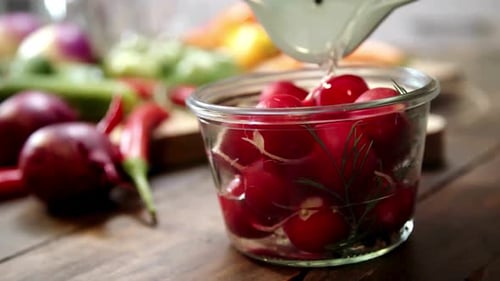 Vegetables in Jars