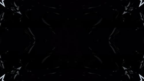 Weißer abstrakter neonkaleidoskopischer Sternenhintergrund Vj Loop In 4K