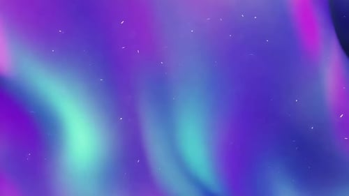 Abstract colorful fluid gradient background with grainy text