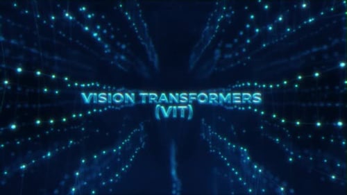 Futuristic Data Network Grid Title Reveal