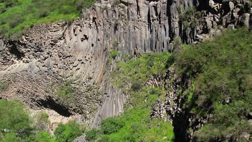 Aerial View of the Armenia Landmarks in