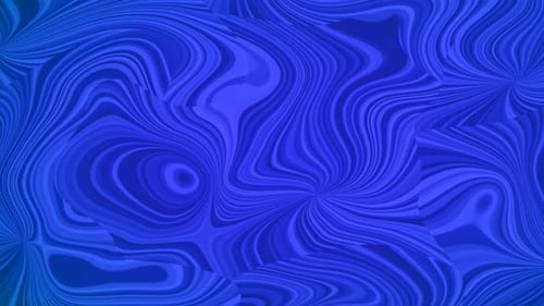 Abstract Blue Swirls Dynamic Motion Background Loop