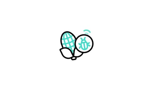 Animiertes Smartfarm-Symbol
