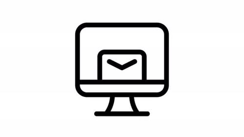 Animation des Nachrichtenzeile-Symbols