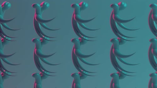 Animation en boucle 3D Drops in Motion