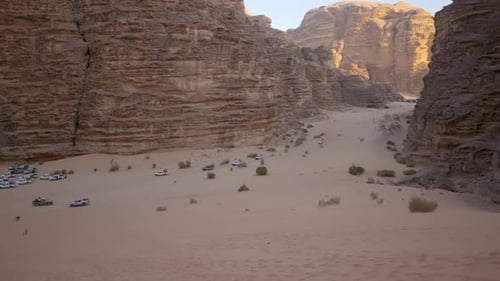 Wadi Rum Desert Tourist Off Road