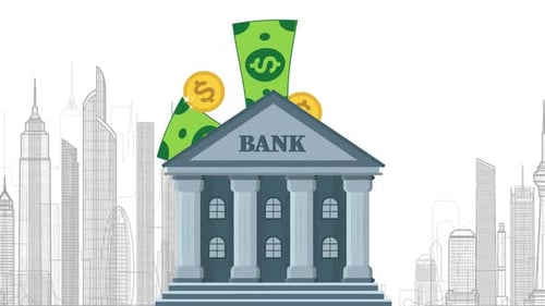 Saving Money To Bank Send Money