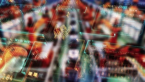 La digitalización protege los microchips con el análisis de códigos y datos