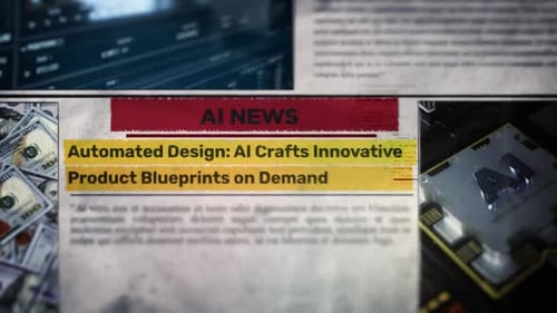 Automated Design Ai Crafts Innovative Product Blueprints On Demand New Newspaper Headline Titles