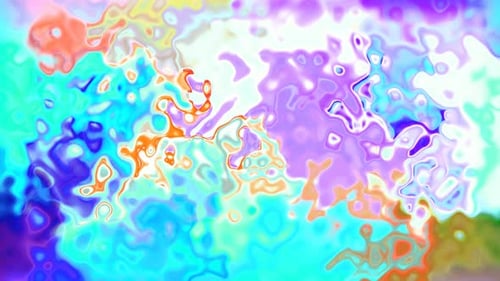 Vibrant Abstract Fluid Color Flow Animated Background