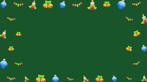 Weihnachten, festlicher Rahmen, Glöckchen, Lichter, Stechpalmen, weihnachtlicher, nahtloser Hintergrund