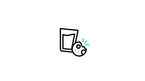 Cookie And Milk Animated Icon