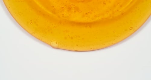 Orange Serum Cosmetic Gel, Beauty Transparent Cream, Shower Gel, Shampoo or Fluid with Bubbles