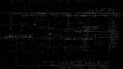 Futuristic graphic user interface head up display blank screen template 05