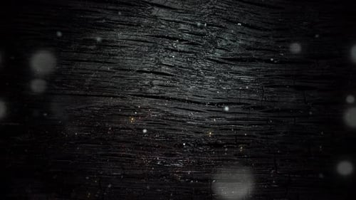Abstract Dark Background with Embers and Bokeh Particles
