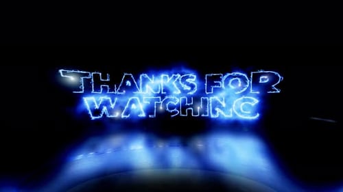 Electric Neon Text Reveal Animation