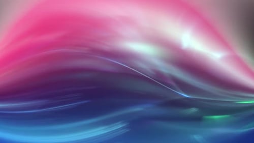 Abstract Fluid Light Trails Background Animation