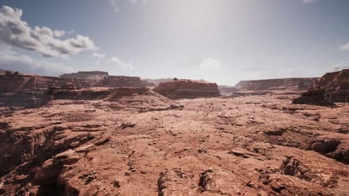 Expansive Highaltitude View Showcasing Intricate Terrain Details and Contours