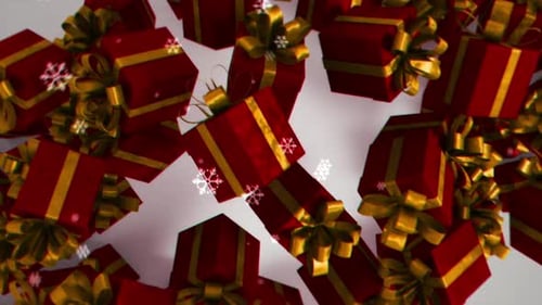 Christmas Gifts Reveal Festive Opener Animation