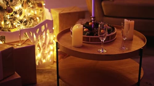 Christmas and New Year interior decoration