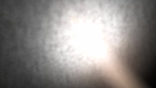 Bright Light with Hazy Background