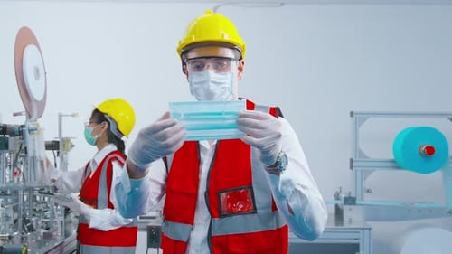Système de surveillance et de vérification de la machine par un ingénieur en contrôle qualité (QC)