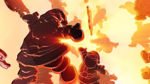 Animated Glowing Santa Claus Figures for Christmas Celebrations