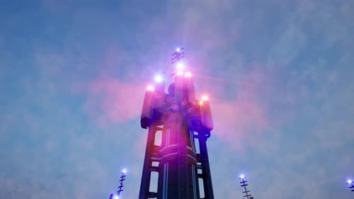 6G Tower Future Technology Mobile Network