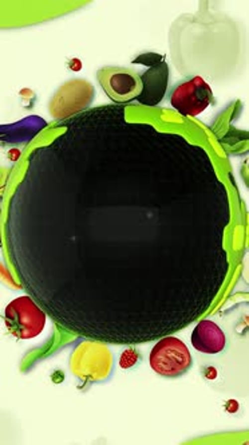 World Vegan Day Loop Vertical