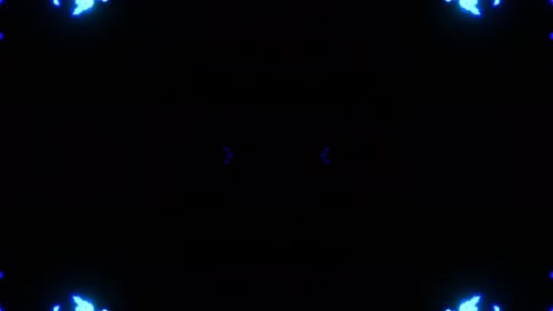 Dynamic Neon Energy Flowing Pattern