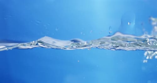 water waves slow motion