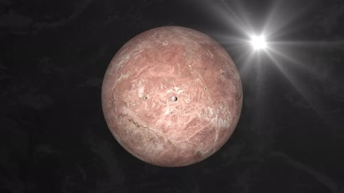 MAKEMAKE Planet animation. 2329
