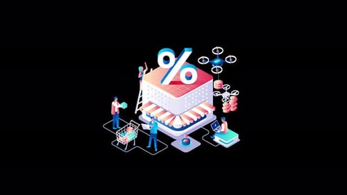 Diverse team working on financial data visualization