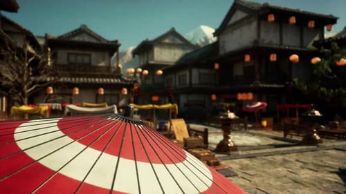 Heavenly Japanese Temple Daylight Hours