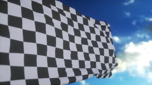 Checkered Racing Flag