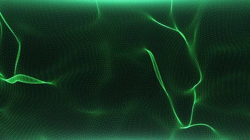 Digital Wave Form Particles Loop