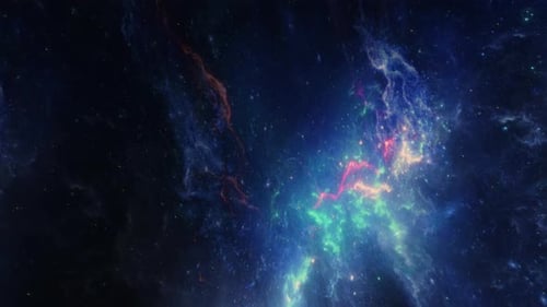 Im Weltraumnebel 4k