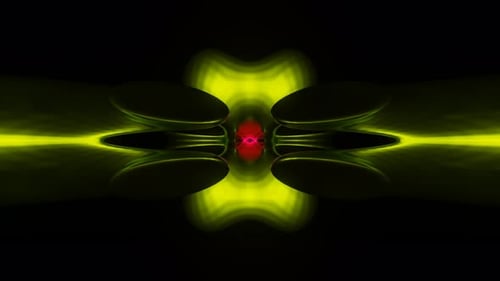 Flashing Neon Lights Create a Rhythmic Vibrant Disco Pattern in a Seamless VJ Loop