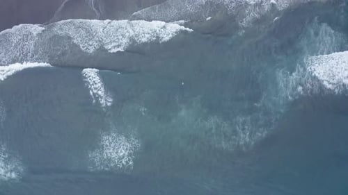 Khalaktyrsky Beach with Black Sand on Kamchatka Peninsula Russia Pacific Ocean