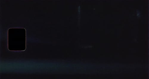 Lucent Vision Collection: Soft multicolored anamorphic lens flare with a dropping motion shot on a 1