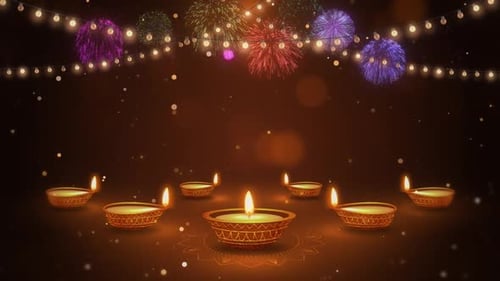 Diwali Lights And Fireworks 2