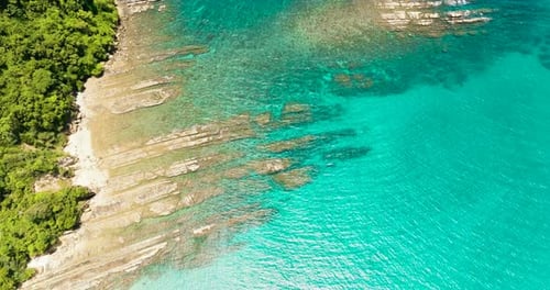 Tropical Sea with Turquoise Water