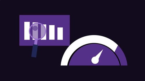 Animated Speedometer with Bar Chart Data Analysis