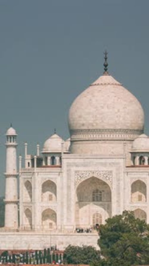 Le Taj Mahal à Agra, dans l'Uttar