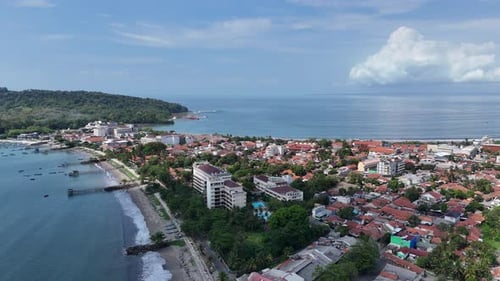 Pangandaran-Meereslandschaft